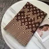 foulard louis vuitton marron monogram pas cher laine melangee l180cm w65cm 033